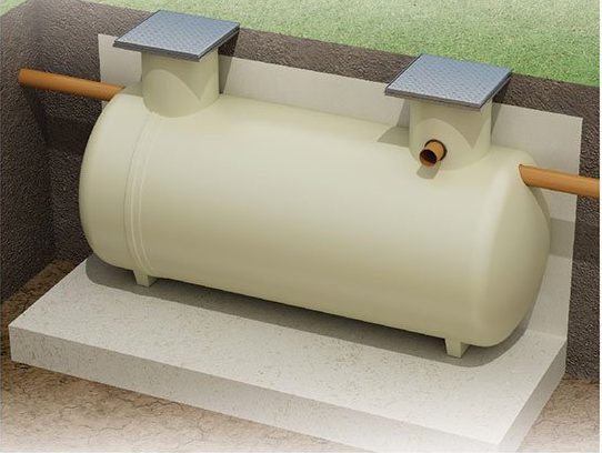 On-site drainage work